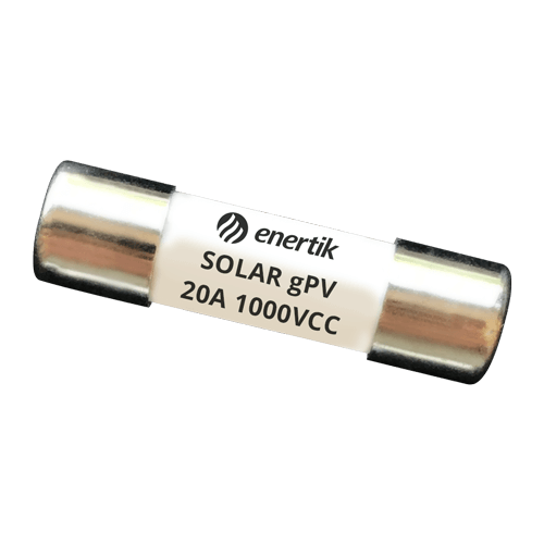 Fusible Solar DC 10x38mm gPV 1000VDC 20A - Modelo: SFUS-20