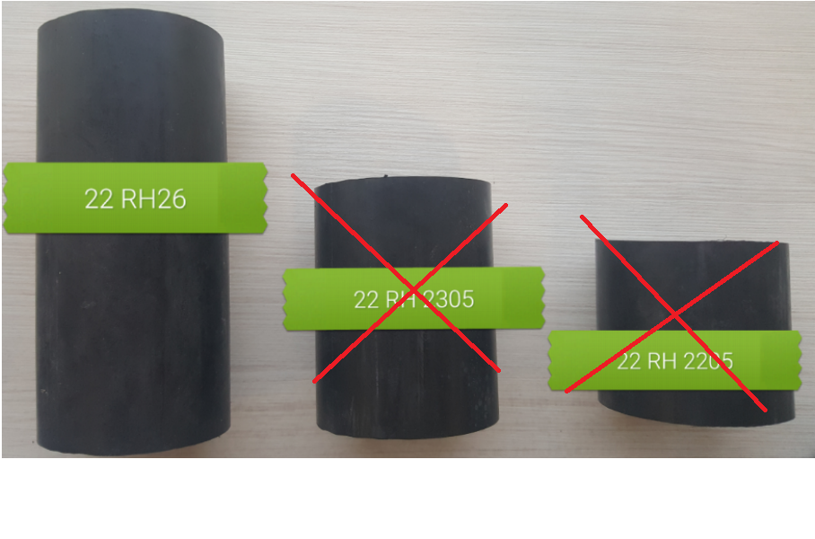 Manguera de Caucho 2&quot; x 6&quot; - Modelo: 22RH26