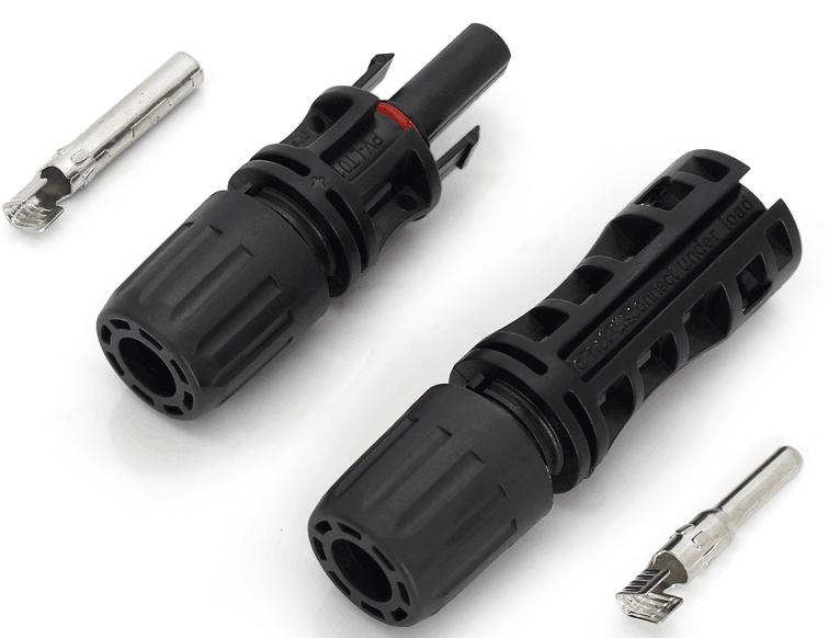 Conector Solar 1500V - Juego Macho/Hembra - Modelo: MC4-CON2