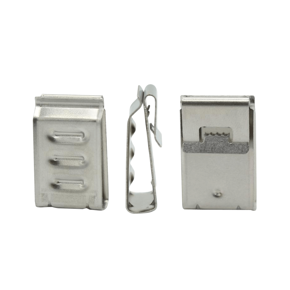 Clips para 4 Cables (Acero Inoxidable) - Modelo: SP-C04