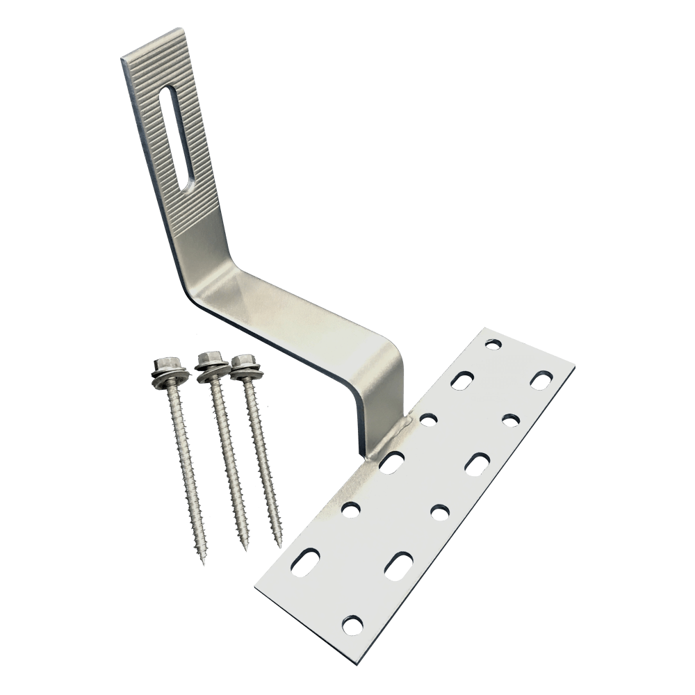 Fijación Para Techo de Tejas (p/riel  CG-010) - Modelo: AU001