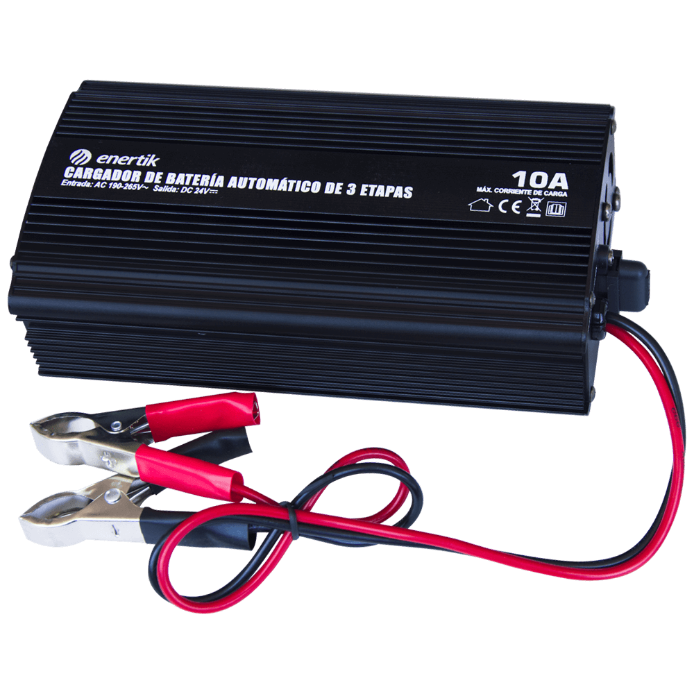 Cargador Automático 24V 10A - Modelo: EC-10-24