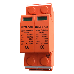 [LKTD2-PV500] Protector de Descargas Atmosféricas 500VDC 2P 40KA - Modelo: LKTD2-PV500