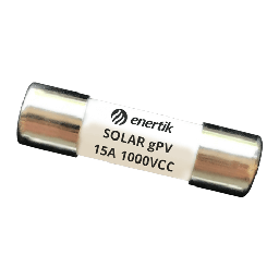 [SFUS-15] Fusible Solar DC 10x38mm gPV 1000VDC 15A - Modelo: SFUS-15