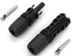 [MC4-CON2] Conector Solar 1500V - Juego Macho/Hembra - Modelo: MC4-CON2