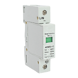 [ADM5-1P] Protector de Descargas Atmosféricas AC 385VAC 1P 40KA - Modelo: ADM5-1P