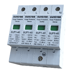[ADM5-4P] Protector de Descargas Atmosféricas 420VAC 3P+N 40KA - Modelo: ADM5-4P