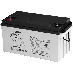 [DC12-65] Batería Ritar Ciclo Profundo AGM 12V 65Ah - Modelo: DC12-65
